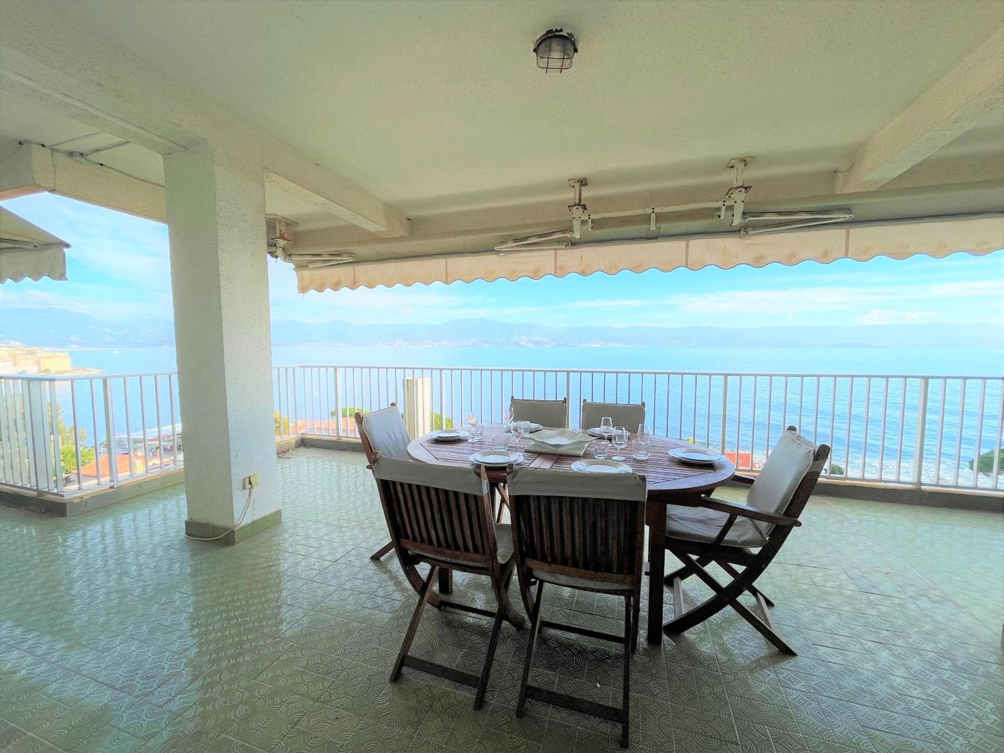 Appartement Vue Mer Carmino Ajaccio Ajaccio  Eksteriør billede