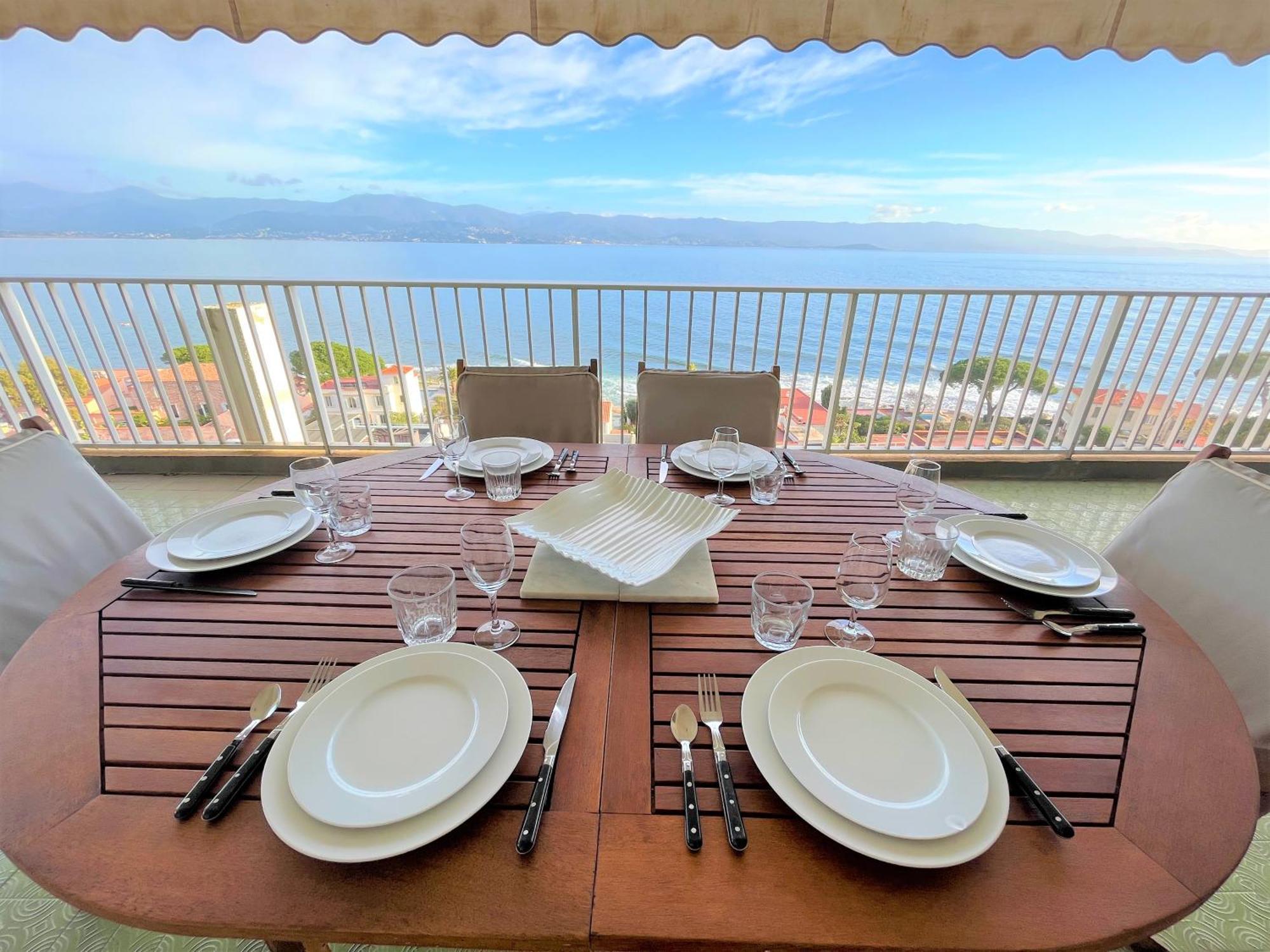 Appartement Vue Mer Carmino Ajaccio Ajaccio  Eksteriør billede